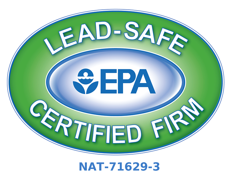 EPA Lead-safe Certified Firm (NAT-71629-3)